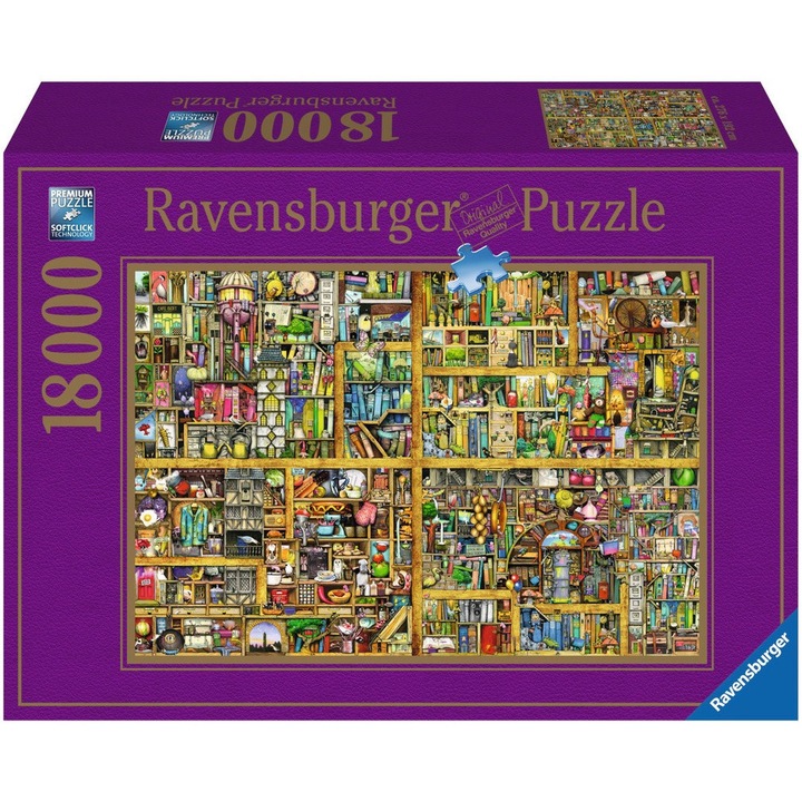 Puzzle Ravensburger - Biblioteca, 18.000 piese (17825)