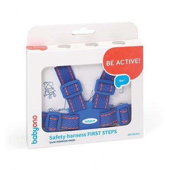 Ham pentru primii pasi BabyOno 070A, Bleumarin Ham pentru primii pasi BabyOno 070A, Bleumarin