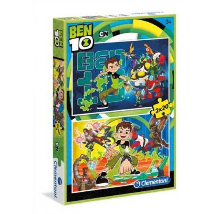 Puzzle Clementoni - Ben 10, 2x20 piese (65213)