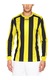 Bluza barbati, Jako, Poliester, Tehnologie Keep-Cool, Galben/Negru, S