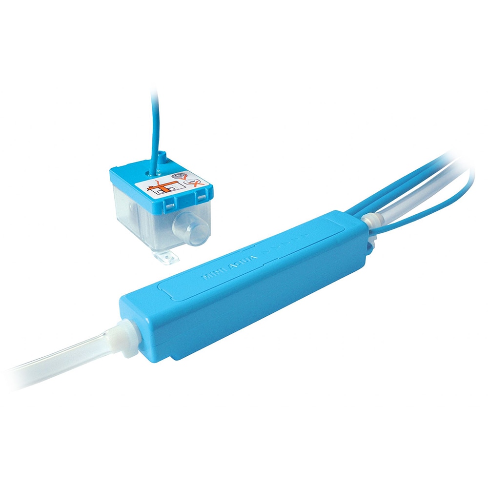 Pompa de condens ASPEN Mini Aqua, debit 12 litri/h, inaltime pompare 10 metri, nivel de zgomot 21 dB(A), temperatura maxima a apei 40 gr C