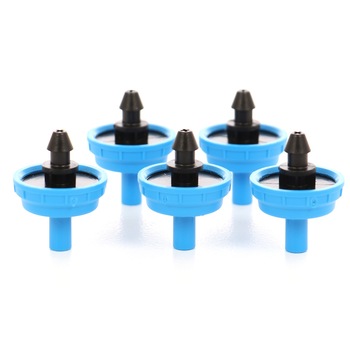 Set 5 buc duza pentru tub de picurare, cu regulator de presiune, debit orificiu 4 l/h, din polipropilena Set 5 buc duza pentru tub de picurare, cu regulator de presiune, debit orificiu 4 l/h, din polipropilena