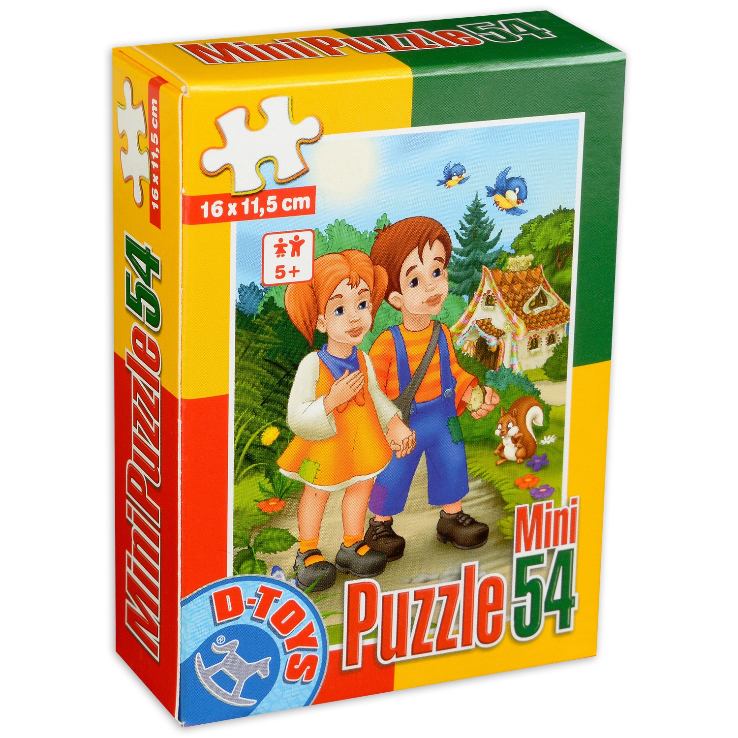 Puzzle DToys Mini Puzzle, 54 pieces, Fairy Tales, 54 piese eMAG.ro
