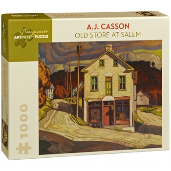 Puzzle Pomegranate A. J. Casson Old Store at Salem , 1000 piese Puzzle Pomegranate A. J. Casson Old Store at Salem , 1000 piese