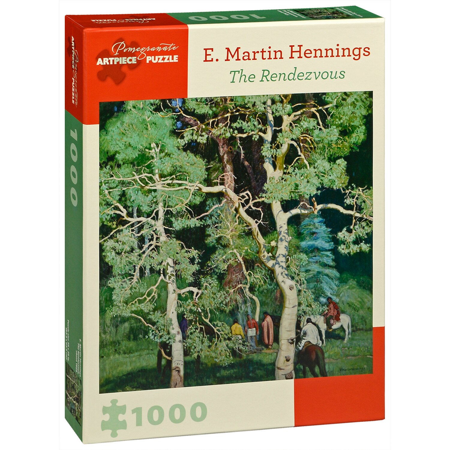 Puzzle Pomegranate E. Martin Hennings The Rendezvous, 1000 piese