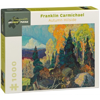 Puzzle Pomegranate Franklin Carmichael Autumn Hillside , 1000 piese Puzzle Pomegranate Franklin Carmichael Autumn Hillside , 1000 piese