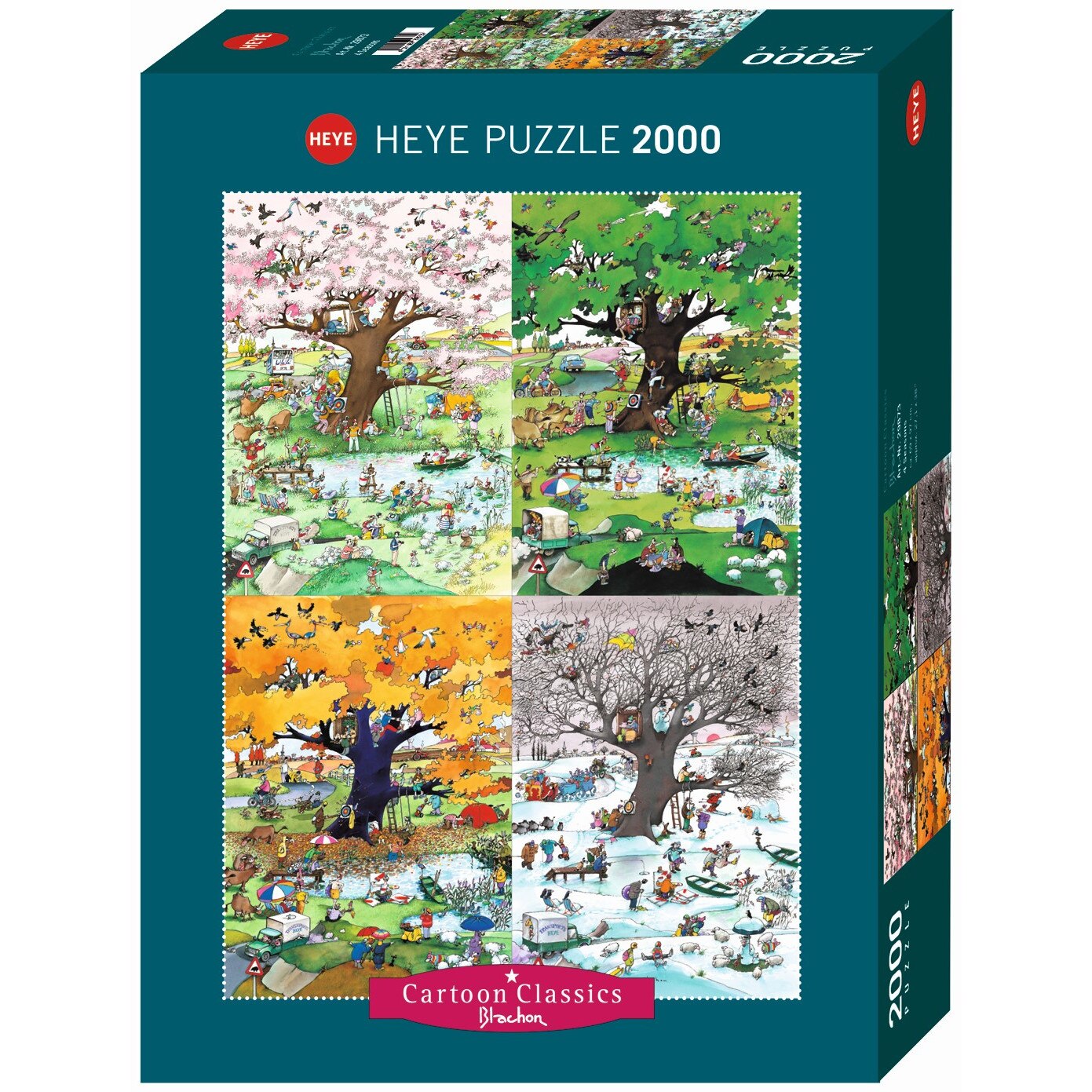 Puzzle Heye 4 Seasons, 2000 piese