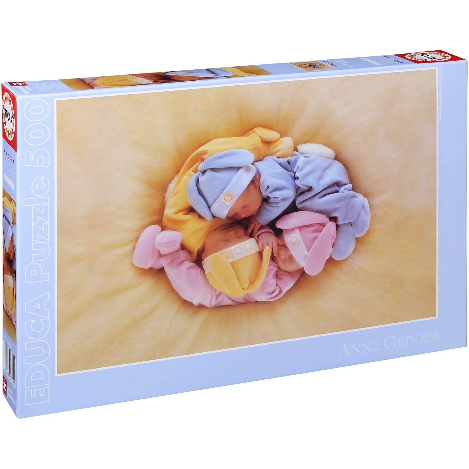 Puzzle Educa Anne Geddes Sleeping Babies Nest 500 Piese Emag Ro