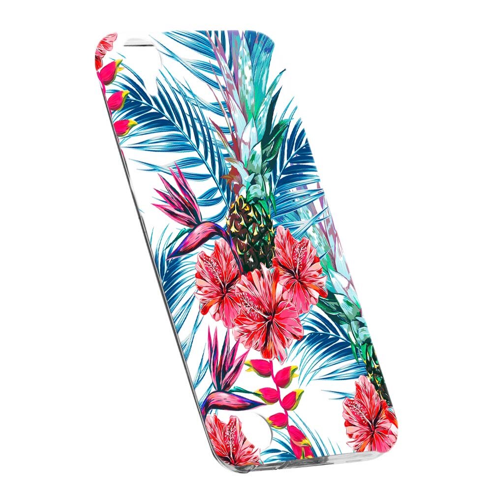 Husa de protectie Tropical, Ananas pentru HTC Desire 825/10 Lifestyle, rezistenta la uzura, anti-alunecare, din silicon Premium, 221