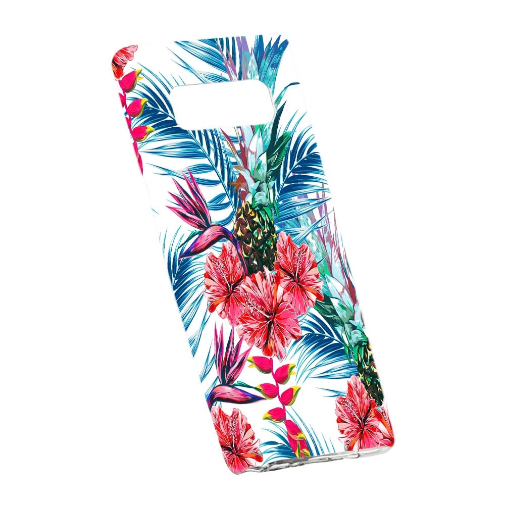 Husa de protectie Tropical, Ananas pentru Samsung Galaxy S10Lite/S10e, rezistenta la uzura, anti-alunecare, din silicon Premium, 221