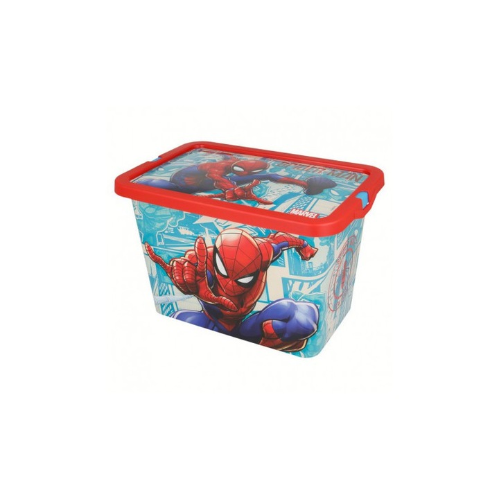 Кутия за съхранение Stor с щракване за защита Spiderman