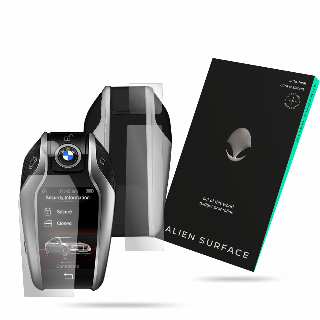 Folie Alien Surface, BMW Display Key, protectie ecran, spate