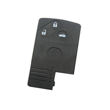 Carcasa cheie auto cartela cu 3 butoane MZ-108, compatibil Mazda AllCars Carcasa cheie auto cartela cu 3 butoane MZ-108, compatibil Mazda AllCars