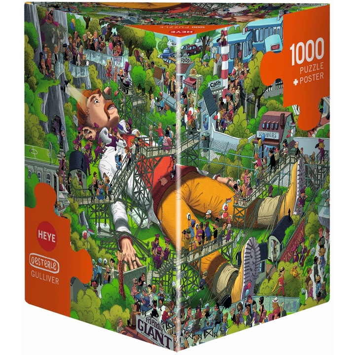 Пъзел Heye Gulliver, 1000 части