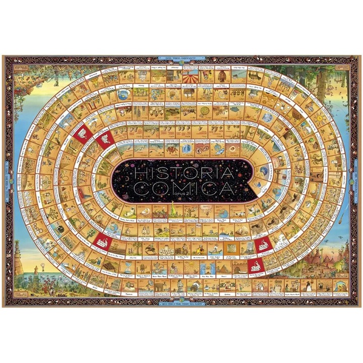 Puzzle Heye din 4000 de piese - Istoria lumii in zambete partea 2 Marino Degano