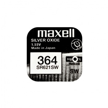 Baterie buton Silver MAXELL SR-621SW / 364 / AG1 / Baterie buton Silver MAXELL SR-621SW / 364 / AG1 /