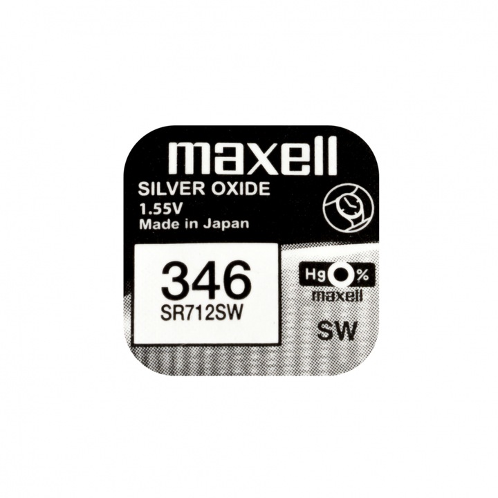 Baterie buton silver MAXELL SR712 SW 1.55V / 346