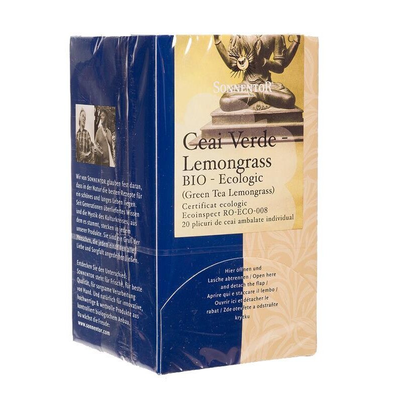Ceai Bio Verde Lemongrass Sonnentor 18dz