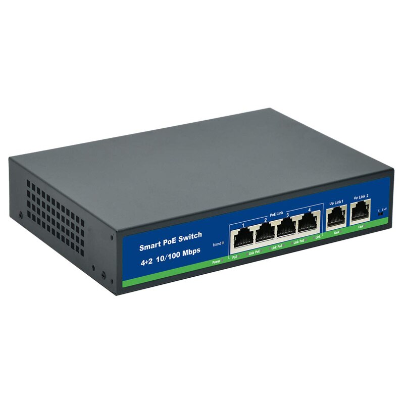 Комплект за видеонаблюдение, Дианид, 4 PoE Full HD IP камери, NVR, HDD ...