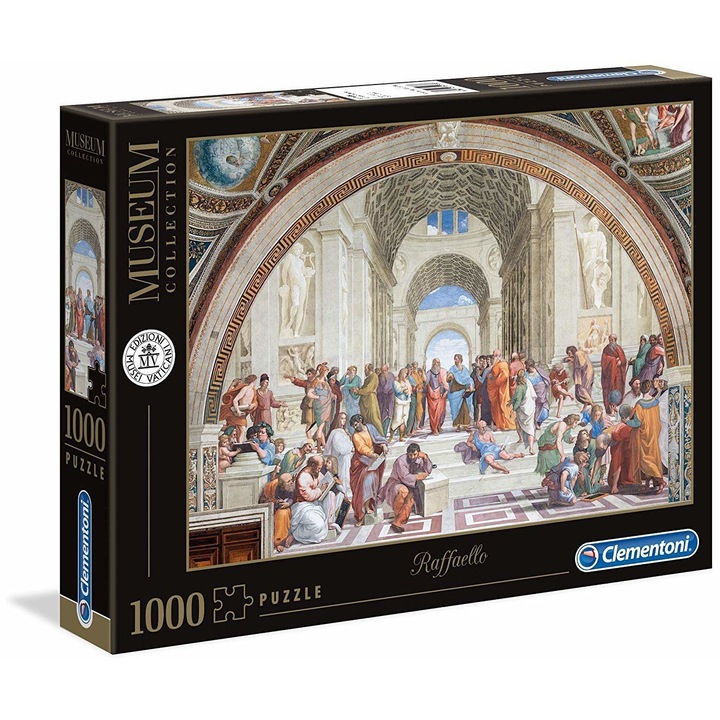 Пъзел Clementoni Raffaello School of Athens, 1000 части