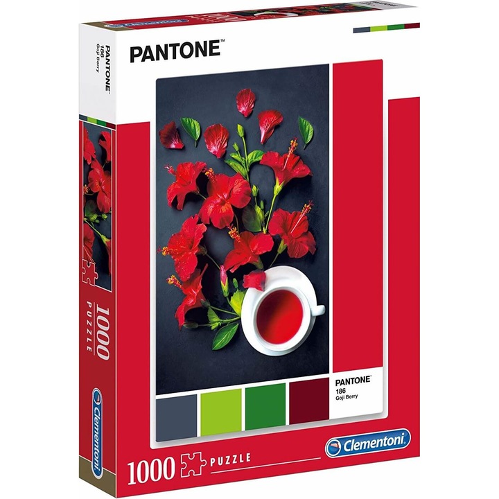 Пъзел Clementoni Pantone Годжи Бери, 1000 части