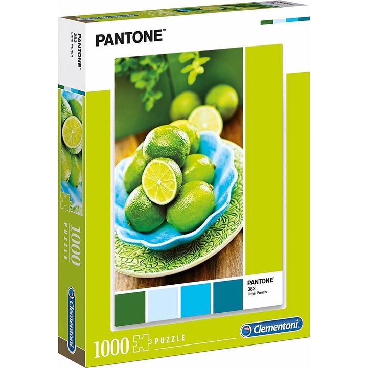 Пъзел Clementoni Pantone Lime Punch, 1000 части