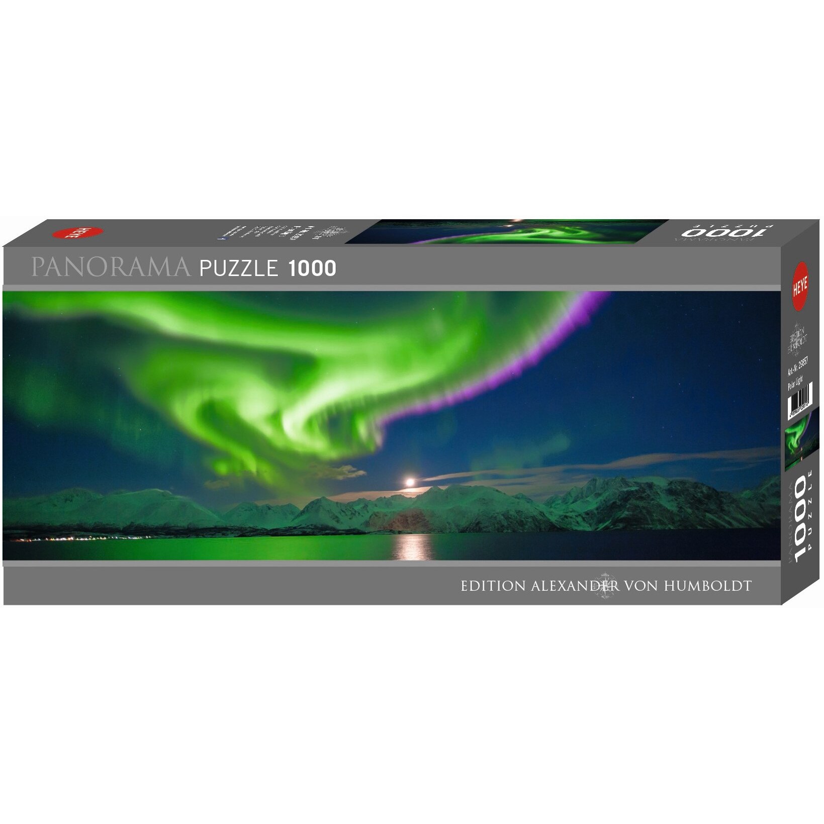Puzzle Heye Alexander von Humboldt Polar Light, 1000 piese