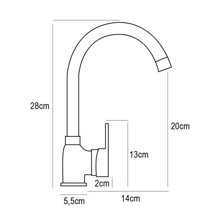 Set Pyramis chiuveta ALYA si baterie BELLO, dimensiune 760x440mm, adancime 170mm, reversibila, pipa inalta, finisaj Pyragranite gri