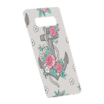 Husa de protectie Rose, Anchor pentru Samsung Galaxy S10 Plus, rezistenta la uzura, anti-alunecare, din silicon Premium, 224 Husa de protectie Rose, Anchor pentru Samsung Galaxy S10 Plus, rezistenta la uzura, anti-alunecare, din silicon Premium, 224