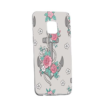 Husa de protectie Rose, Anchor pentru Huawei Mate 20 Pro, rezistenta la uzura, anti-alunecare, din silicon Premium, 224 Husa de protectie Rose, Anchor pentru Huawei Mate 20 Pro, rezistenta la uzura, anti-alunecare, din silicon Premium, 224