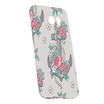 Husa de protectie Rose, Anchor pentru Samsung Galaxy S7 Edge, rezistenta la uzura, anti-alunecare, din silicon Premium, 224 Husa de protectie Rose, Anchor pentru Samsung Galaxy S7 Edge, rezistenta la uzura, anti-alunecare, din silicon Premium, 224