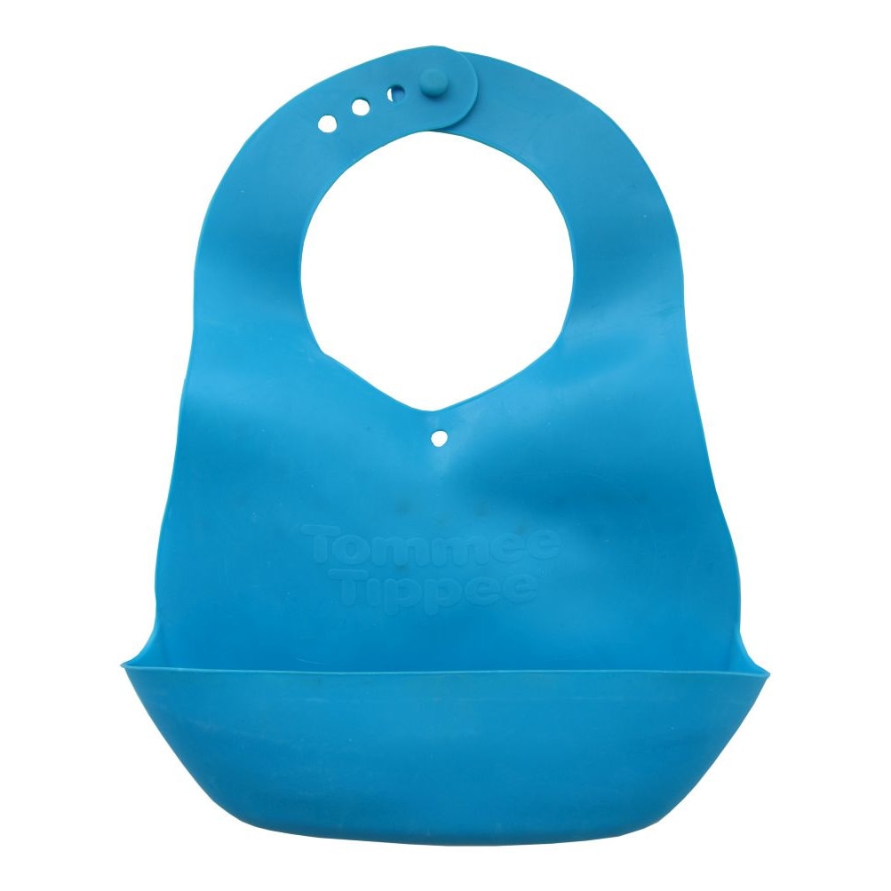 Baveta moale cu buzunar, bleu Tommee Tippee