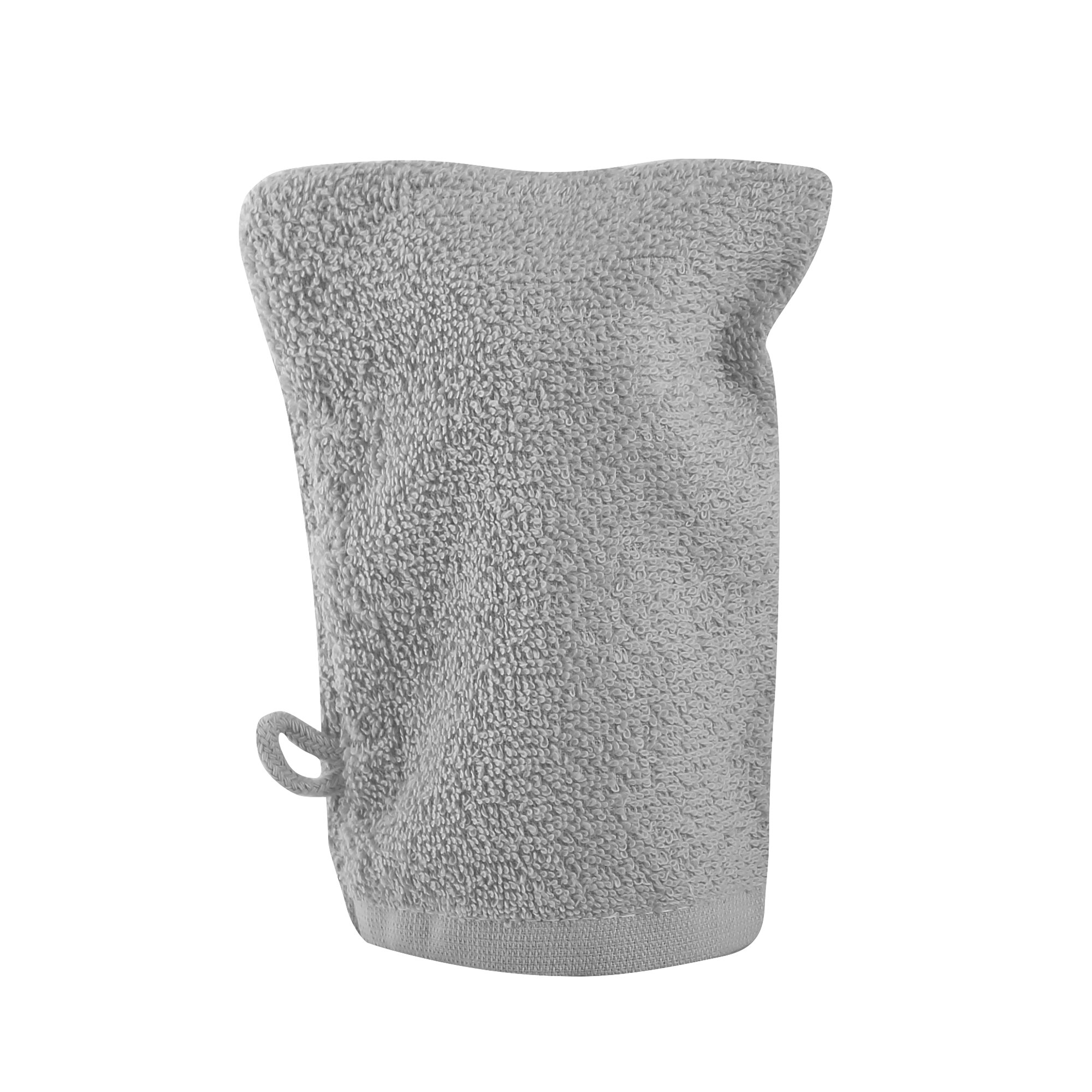 Manusa baie Classic Collection, 15x21 cm, Gri deschis, 100% bumbac Terry Selection, 450 gr/mp