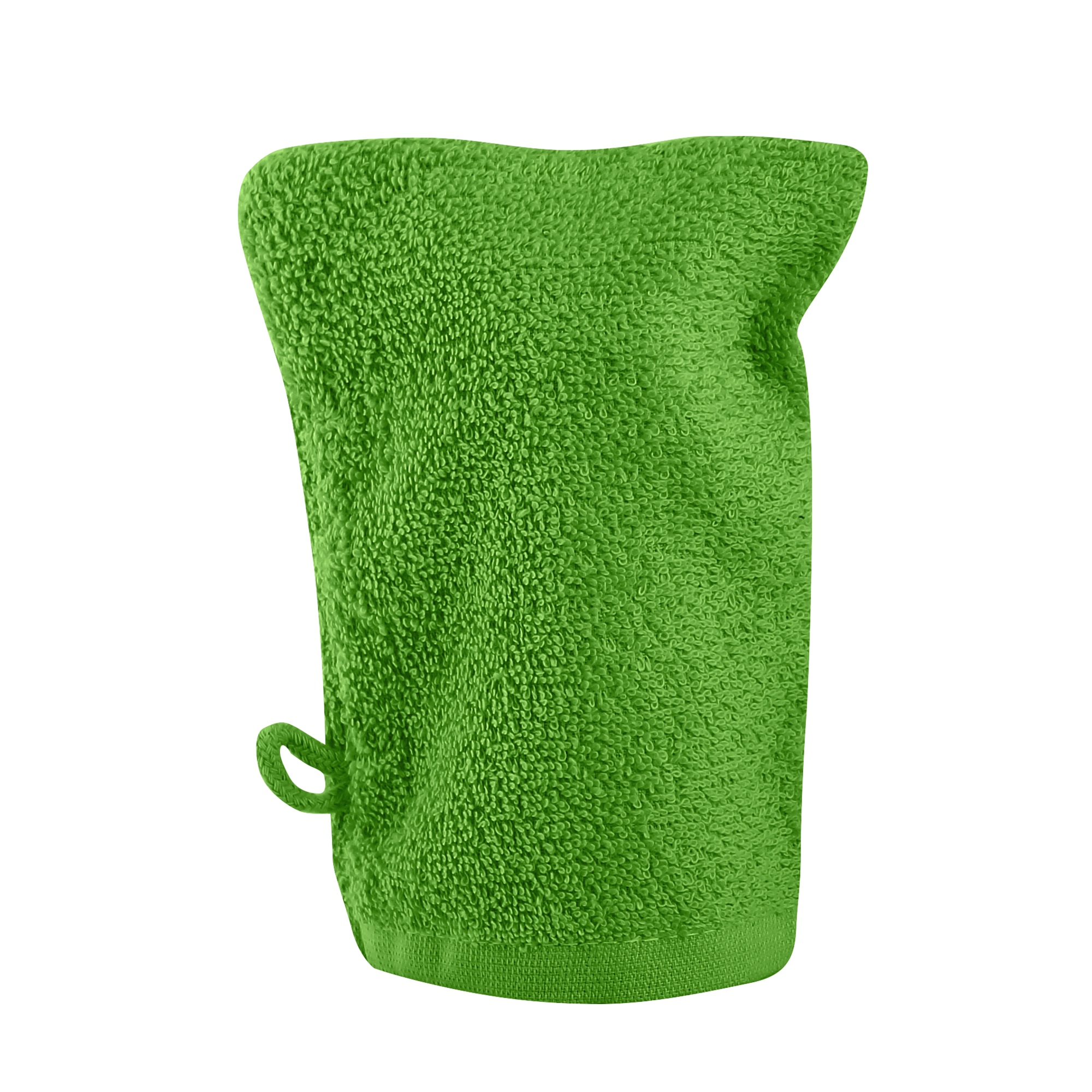 Manusa baie Classic Collection, 15x21 cm, Verde lime, 100% bumbac Terry Selection, 450 gr/mp