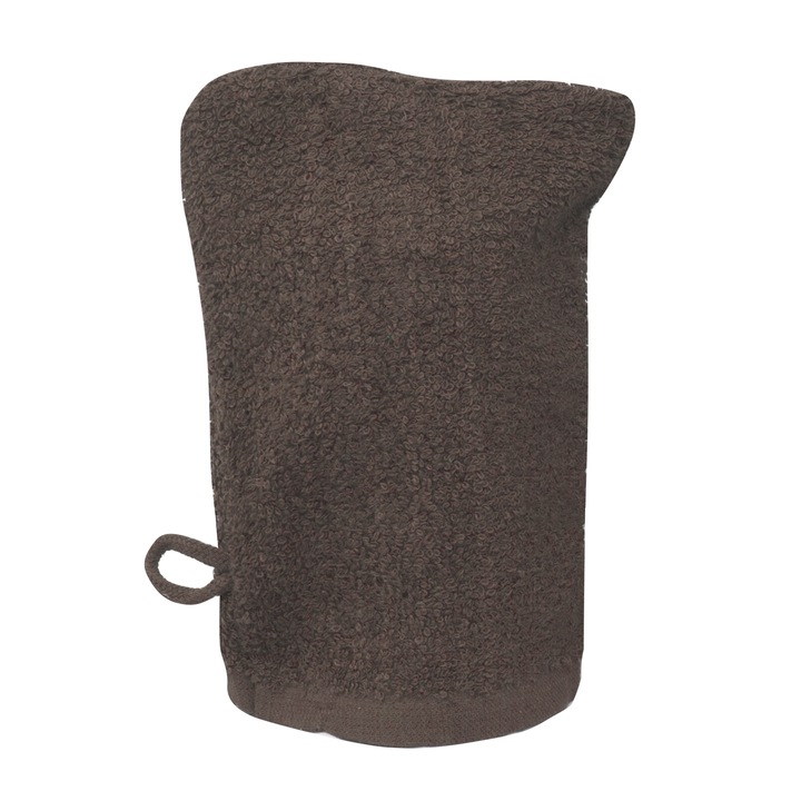 Manusa baie Lux Collection, 16x21 cm, Taupe, 100% bumbac Terry Selection, 500 gr/mp