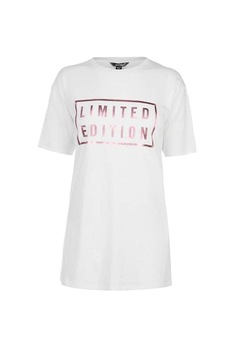 Tricou lung din bumbac, Golddigga OS Tee, Model Limited edition, Alb, XL Tricou lung din bumbac, Golddigga OS Tee, Model Limited edition, Alb, XL