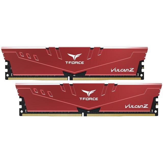 Memorie TeamGroup Vulcan Z DDR4 16GB 3200MHz Red Dual Channel Kit