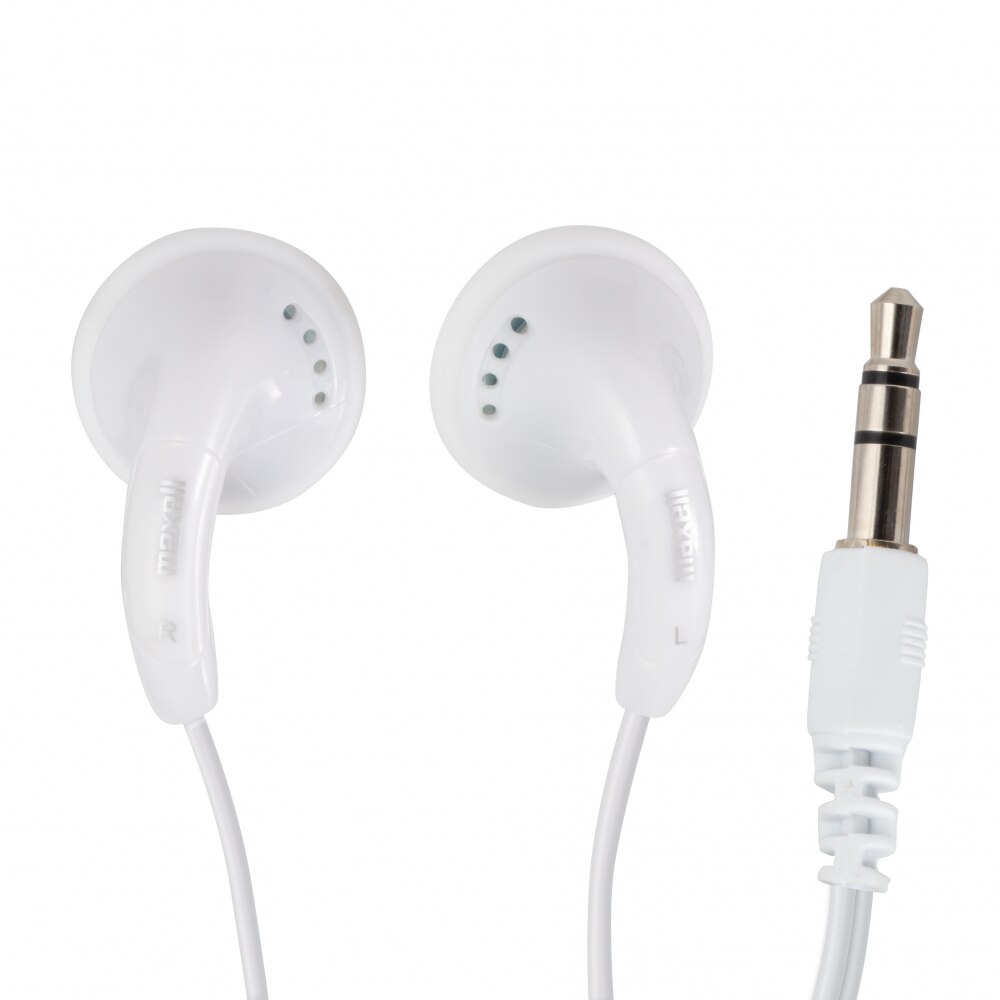 Casti MAXELL Colour BUDZ , In-Ear, Alb