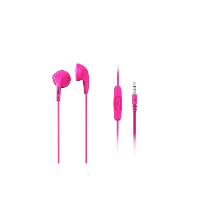 Casti cu microfon MAXELL color BUDS EB-95, In-Ear, Roz
