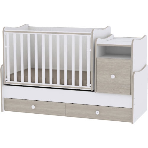 Mobilier Lorelli Transformabil Trend Plus, Colectia 2019, White Amber