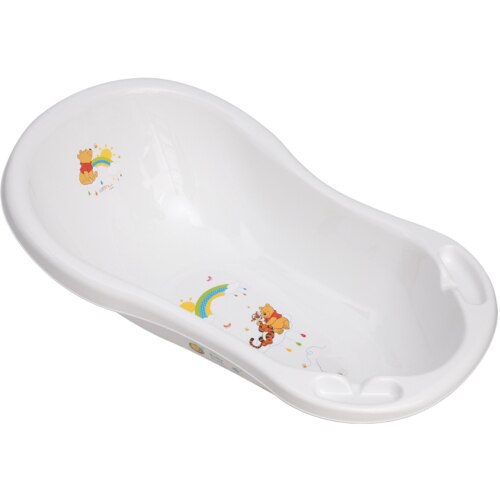Cadita Lorelli Bebe Disney cu Dop de Scurgere, Winnie the Pooh White
