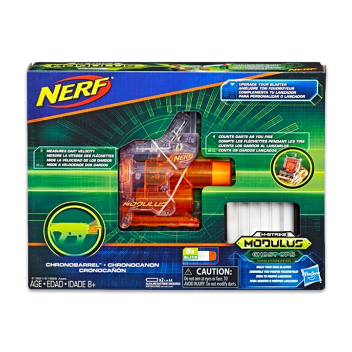 Nerf N-Strike Modulus Ghost Ops kiegészítő - tölténytár számlálóval