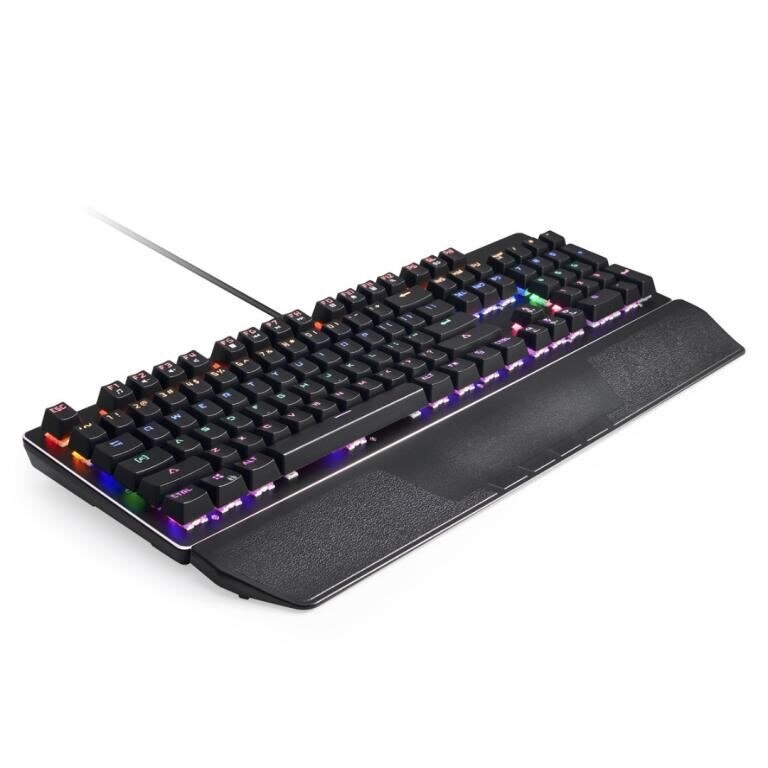Tastatura USB mecanica OMEGA VARR Fighter 44631,cu iluminare RGB
