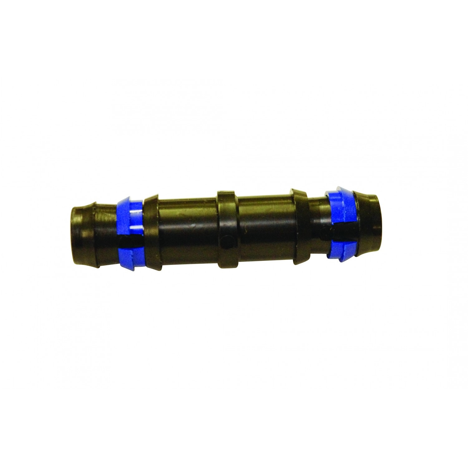 Set 2 mufe egale pentru banda de picurare, culoare negru, material polipropilena