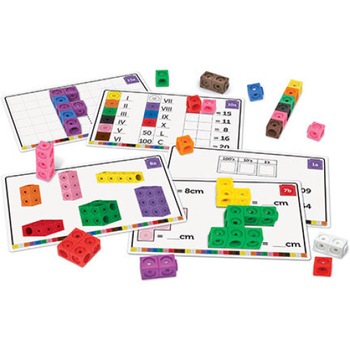 Joc - MathLink, 115 piese, Learning Resources Joc - MathLink, 115 piese, Learning Resources