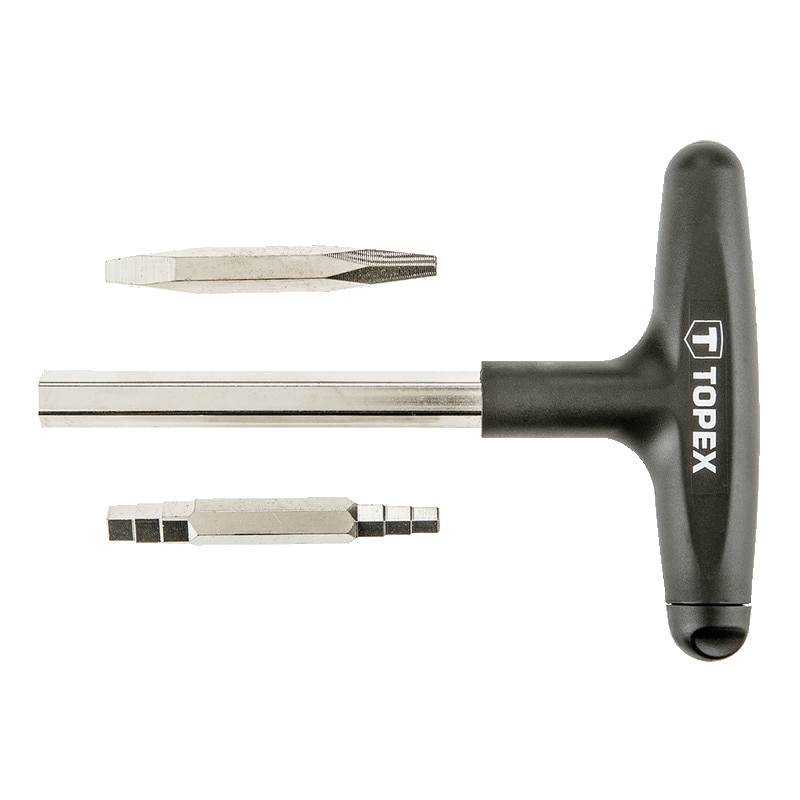 Cheie de tip T pentru imbinari tevi, lungime 180mm, 34D078, Topex