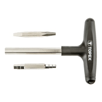 Cheie de tip T pentru imbinari tevi, lungime 180mm, 34D078, Topex Cheie de tip T pentru imbinari tevi, lungime 180mm, 34D078, Topex