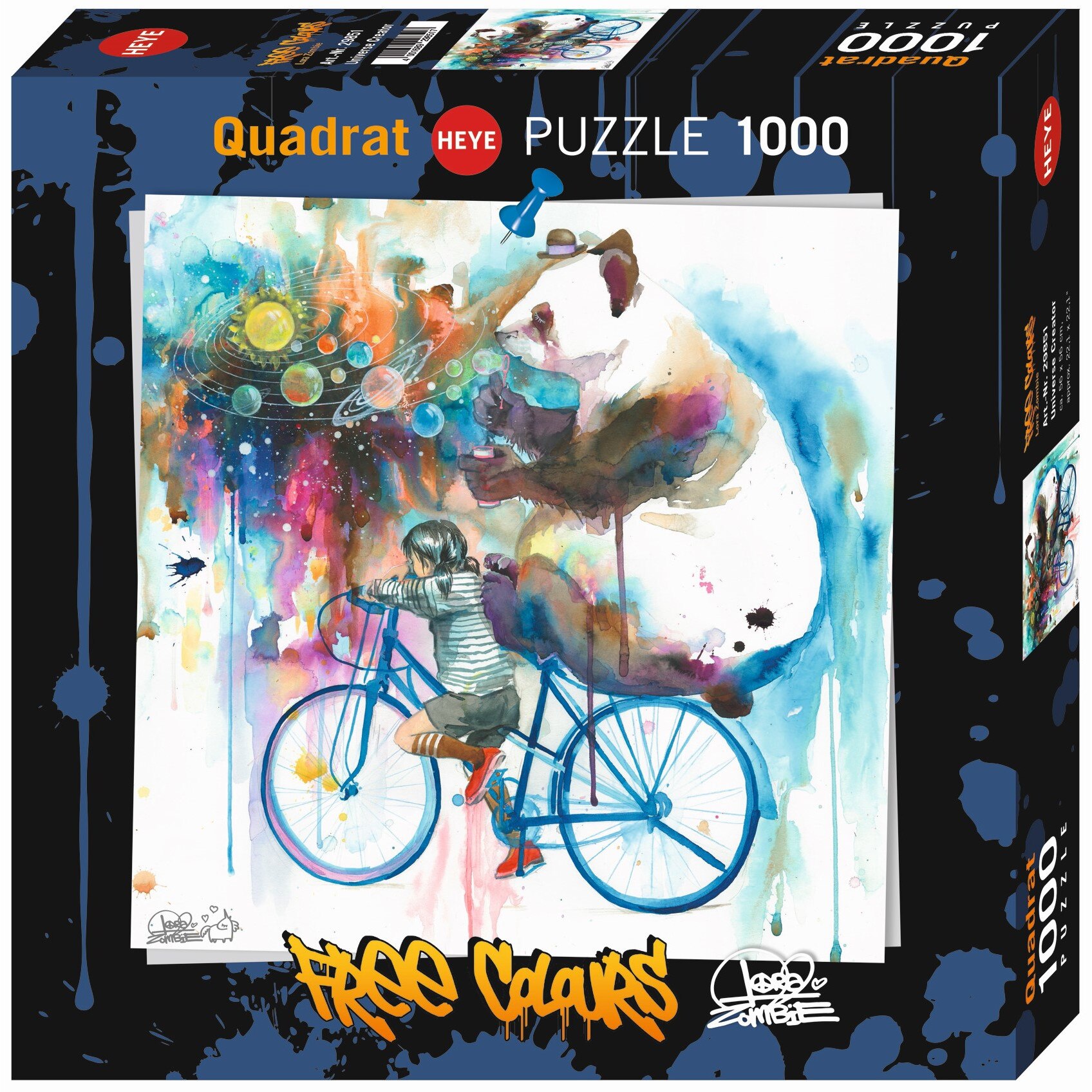 Puzzle Heye Free Colours, Universe Creator, 1000 piese