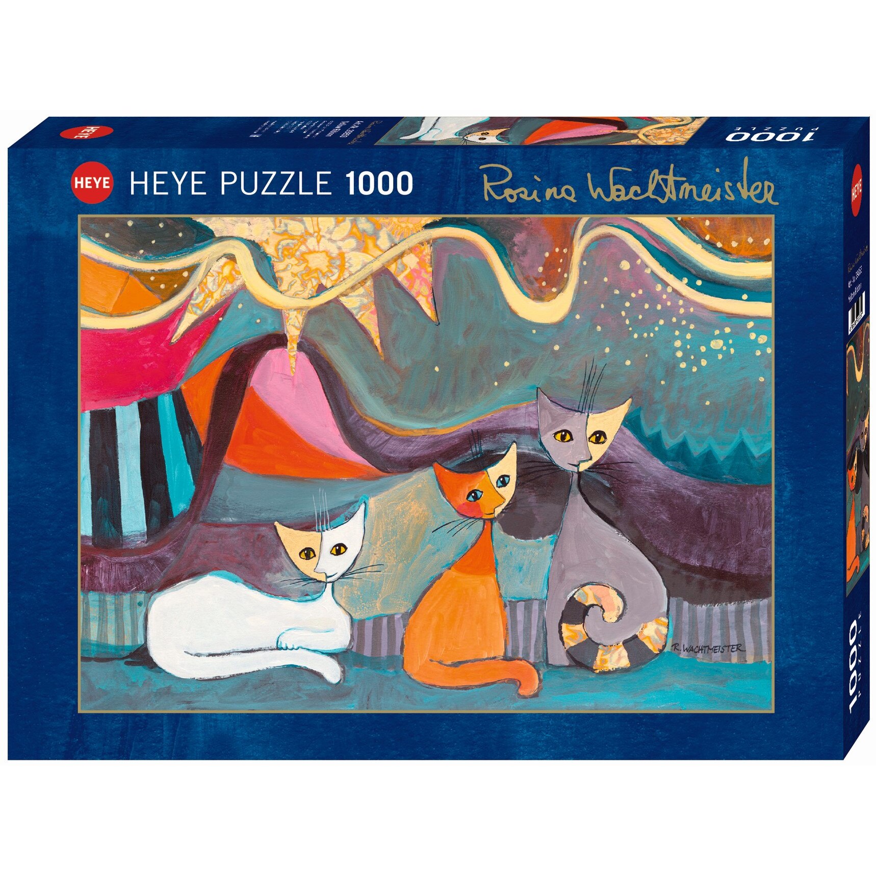 Puzzle Heye Yellow Ribbon, 1000 piese