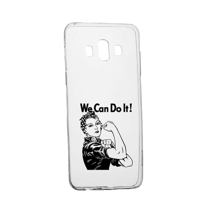 Π‘ΠΈΠ»ΠΈΠΊΠΎΠ½ΠΎΠ² ΠΊΠ°Π»ΡΡ Unique Π·Π° Huawei Mate 10, Woman, We Can Do It 226